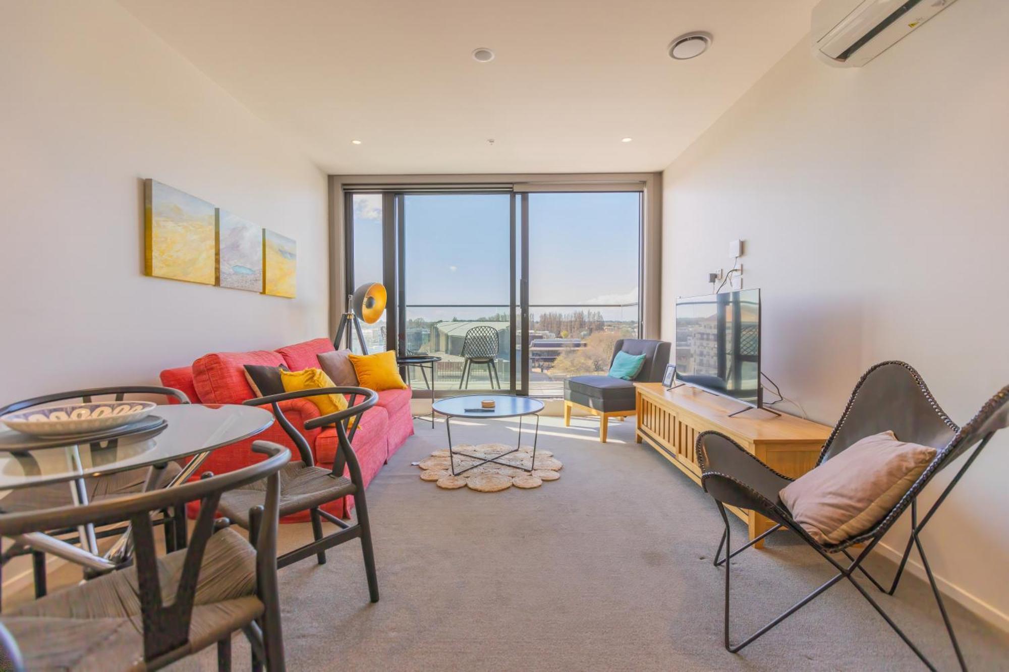 כרייסטצ'רץ' Luxury 2 Bedroom Cbd Apartment With Free Parking מראה חיצוני תמונה