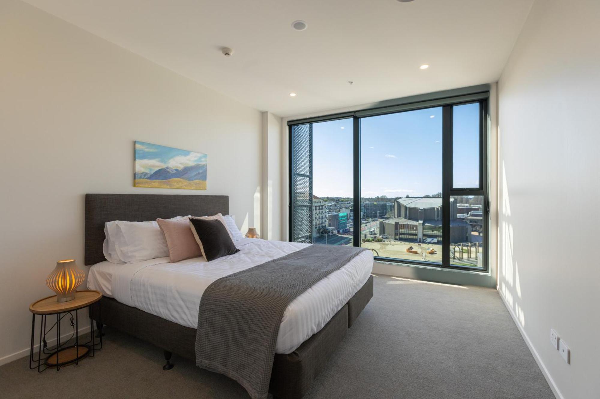 כרייסטצ'רץ' Luxury 2 Bedroom Cbd Apartment With Free Parking מראה חיצוני תמונה