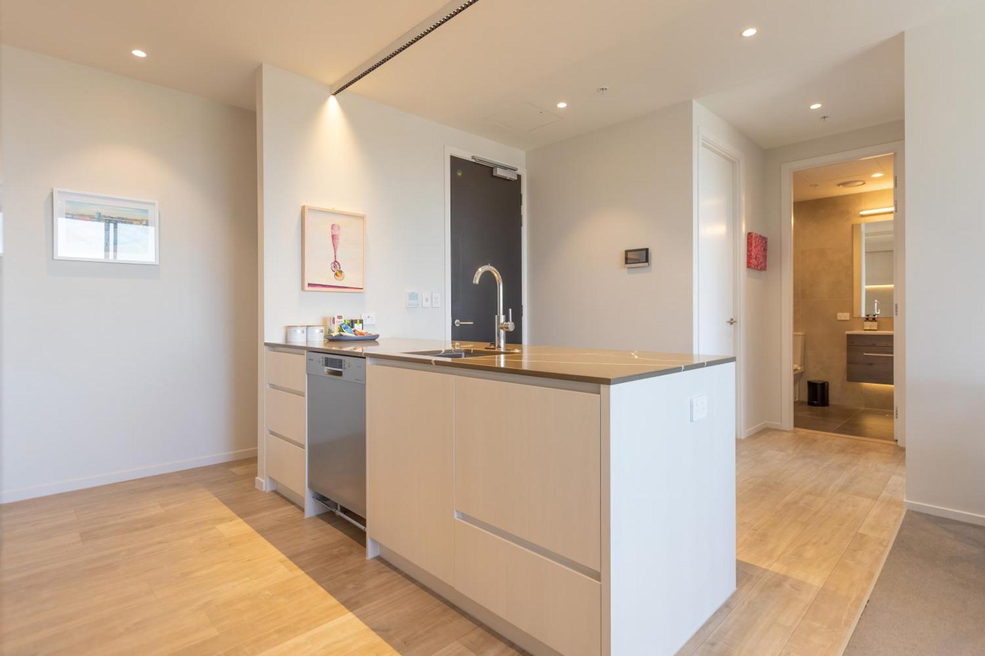כרייסטצ'רץ' Luxury 2 Bedroom Cbd Apartment With Free Parking מראה חיצוני תמונה
