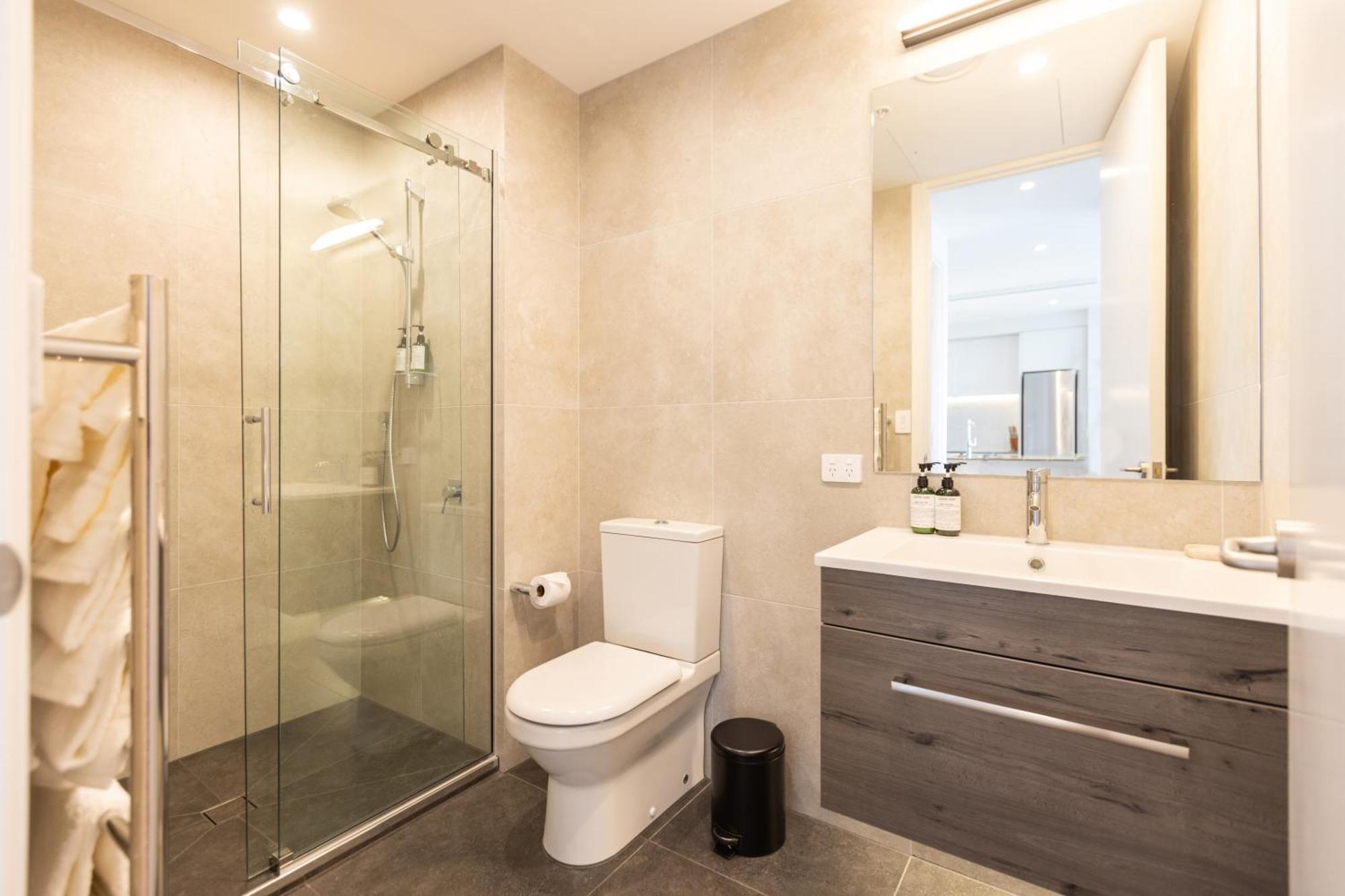 כרייסטצ'רץ' Luxury 2 Bedroom Cbd Apartment With Free Parking מראה חיצוני תמונה